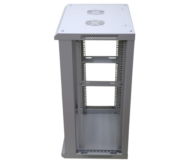 Extralink Szafa rack 15U 600x450mm szara wisząca EX.14336 - 489411 - zdjęcie 4